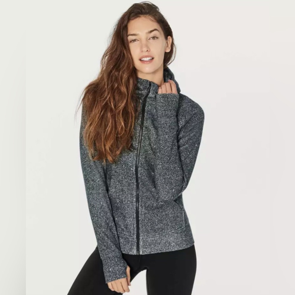 Lululemon Scuba Hoodie Sz 6 Luminesce Splatter